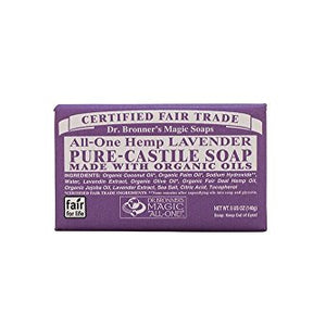 Dr. Bronners Bar Lavender 5oz. Soap (3 Pack)