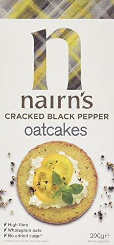 Nairn's Cracked Black Pepper Oatcakes, 200g