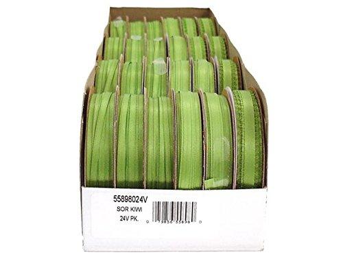 Ribbon Woven Edge Solid Color-Kiwi