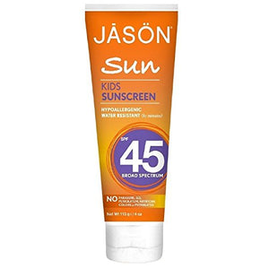 Jason Kids Natural Sunscreen Spf 45 - 4 Fl Oz