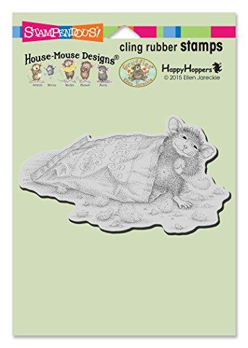 STAMPENDOUS HMCP92 House Mouse Cling Stamp, Cheese Puffs
