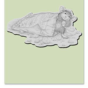 STAMPENDOUS HMCP92 House Mouse Cling Stamp, Cheese Puffs