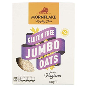 Mornflake Mighty Oats Gluten Free Jumbo Oats 500 g (Pack of 6)