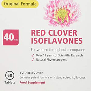Promensil Menopause | Original Maintenance | Red Clover | Isoflavones | 40mg | 60 Tablets