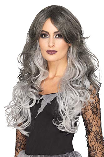 Smiffys 45040 Deluxe Gothic Bride Wig (One Size)