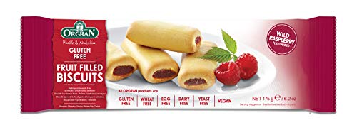 Orgran Raspberry Fruit filled Biscuit 175g