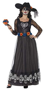 Smiffys 44944S Women's Day of the Dead Skeleton Bride Costume (Small)