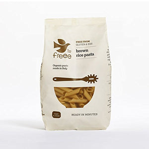 Doves Farm Organic Brown Rice Penne 500 g (Pack of 6)