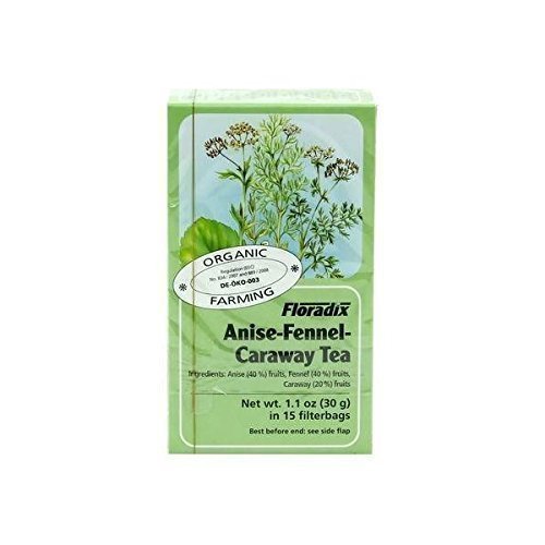 Floradix Anise Fennel and Caraway Organ 15 Bag (Pack of 2)