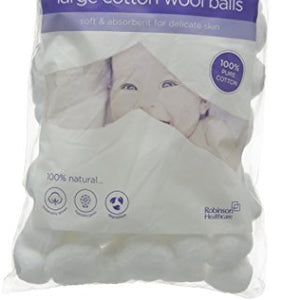Cottontails Large Cotton Wool Balls - Pack of 100