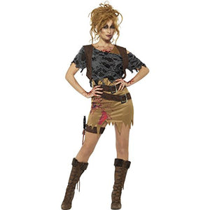 Smiffys 46848XS Deluxe Zombie Huntress Costume (X-Small)