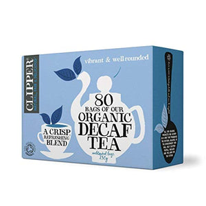 Clipper Organic Decaf Everyday Tea 80 bags (Case of 6)