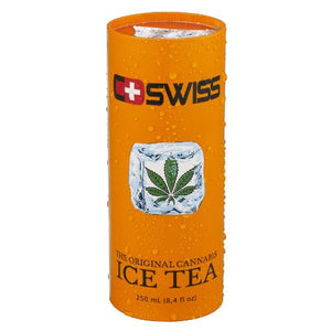 CSWISS Canabis Ice Tea, can, 250 ml