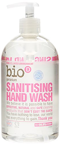 Bio-D 500 ml Geranium Hand Sanitiser