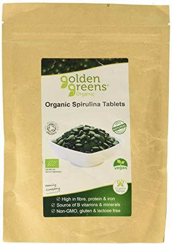 GOLDEN GREENS ORGANIC Organic Chlorella Tablets 250tabs (PACK OF 1)