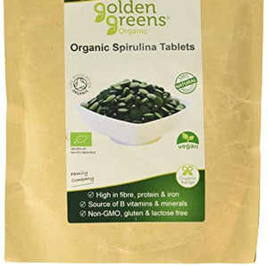 GOLDEN GREENS ORGANIC Organic Chlorella Tablets 250tabs (PACK OF 1)