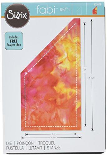 Sizzix Bigz Die, Trapezoid, 3-1/2 by 6-1/2 Unfinished