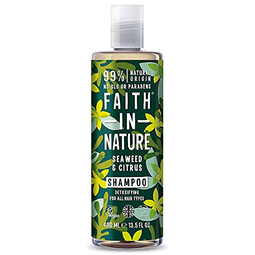 Faith in Nature Seaweed Shampoo 400ml X 3 (Pack of 3)