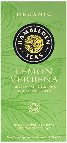 Hambleden Teas Organic Lemon Verbena 20 Teabags (Pack of 3)