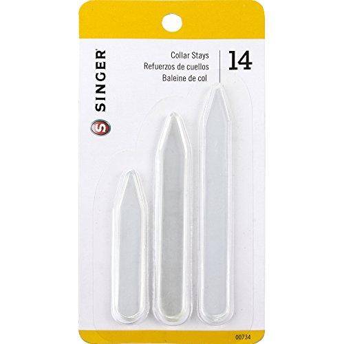 Singer Assorted Sizes Plastic Collar Stays