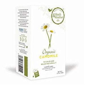 Heath And Heather Organic Camomile Tea 20bag