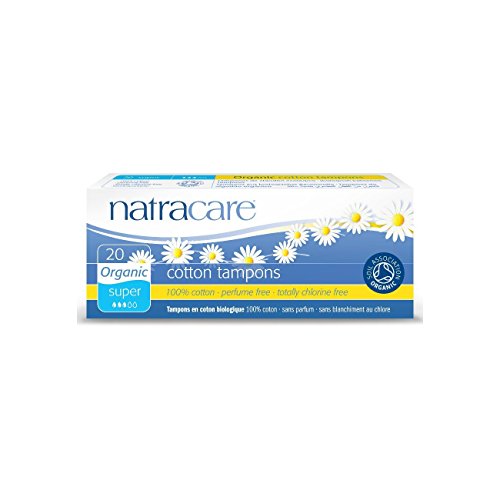 Natracare Organic Non Applicator Tampons Super 20 Per Pack