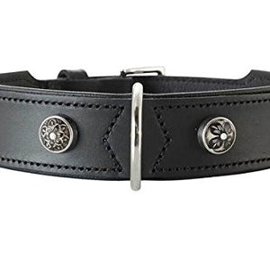 Collar Yuma, 50 Black, Leather | Hunter