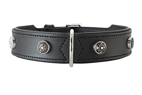 Collar Yuma, 65 Black, Leather | Hunter