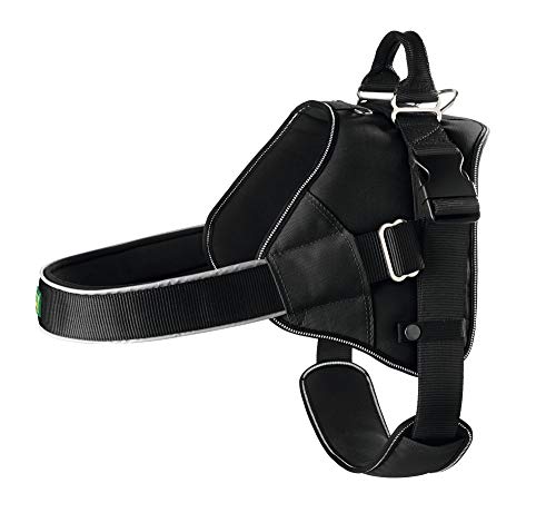 Harness Neopren Expert M 62-88 Cm, 25 Mm Nylon Black/ Black/ Black | Hunter