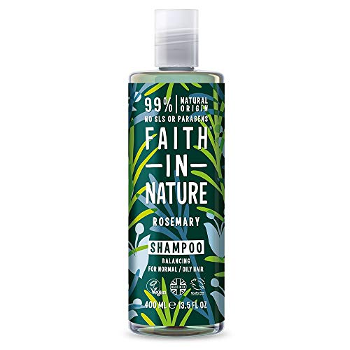 Faith In Nature Rosemary Stimulating Shampoo For Normal To Greasy Hair 400ml