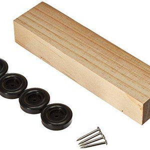 Pinepro Pine Car Derby Kits, Block