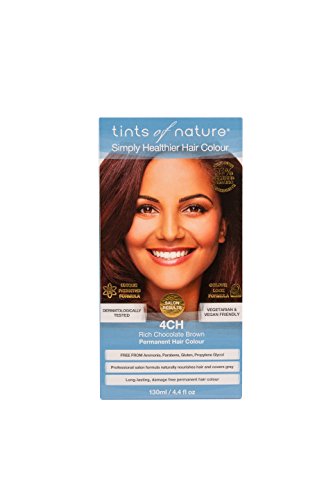 Tints of Nature Organic 4CH Rich Chocolate Brown Permanent Hair Colour 130ml