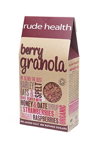Rude Health Organic Strawberry & Raspberry Granola 450g (Case of 5)