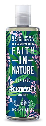 Faith In Nature Tea Tree Invigorating Shower Gel & Foam Bath 400ml