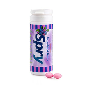 Spry Berryblast Xylitol Mints - Pack of 45 Tablets