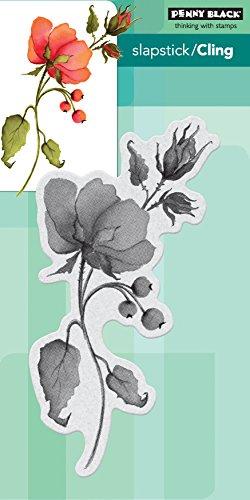 Penny Black Lustrous Cling Stamps, 3.9"X5.3"