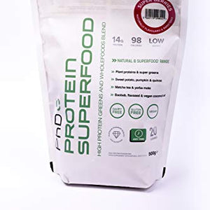 PhD Vegan Protein Superfood, Super berries 500g