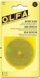 OLFA 60mm Rotary Blades, 1-pack