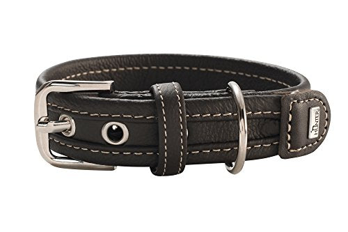 Collar Madeira Special, 55 Coated Split Leather Brown | Hunter