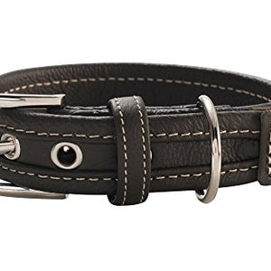 Collar Madeira Special, 55 Coated Split Leather Brown | Hunter