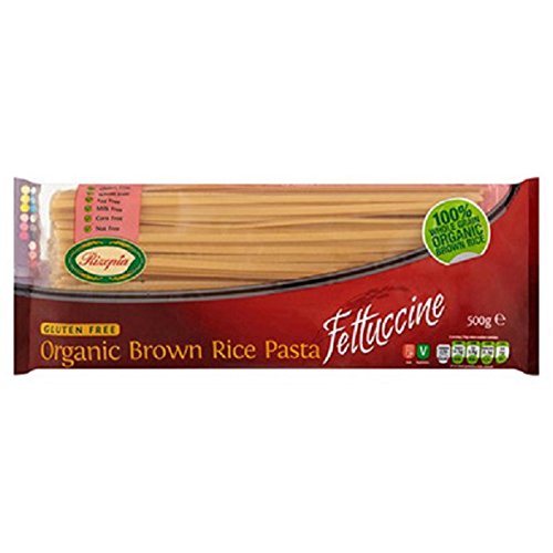 Rizopia Organic Brown Rice Fettuccine 500g (Pack of 3)