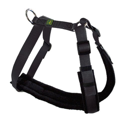 Trekking Harness Xs Max. 78 Cm, Nylon Black/Fleece | Hunter