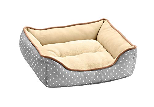 Dog Sofa White Dots 40 X 40Cm Grey | Hunter