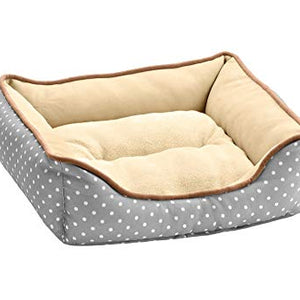 Dog Sofa White Dots 40 X 40Cm Grey | Hunter