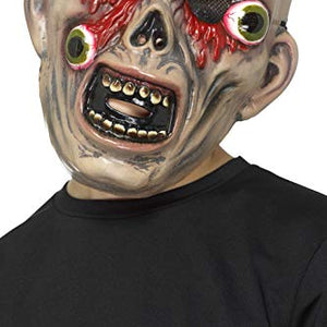 Smiffys 48009 Monster Bulging Eye Mask, Multi-colour, One Size