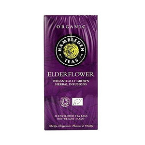 Hambleden Organic Elderflower Tea Bags x 2 (Pack of 2)