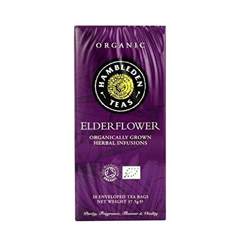 Hambleden Organic Elderflower Tea Bags x 6 (Pack of 6)