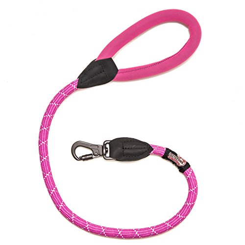 Long Paws Comfort Collection Rope Lead 75Cm / 30In Pink