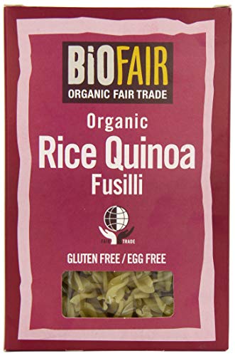 NIL Biofair Organic Fair Trade Rice Quinoa Fusilli, 250g