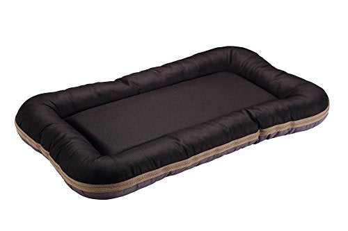 Dog Cushion Milo 80X50 Cm Black/Anthracite | Hunter